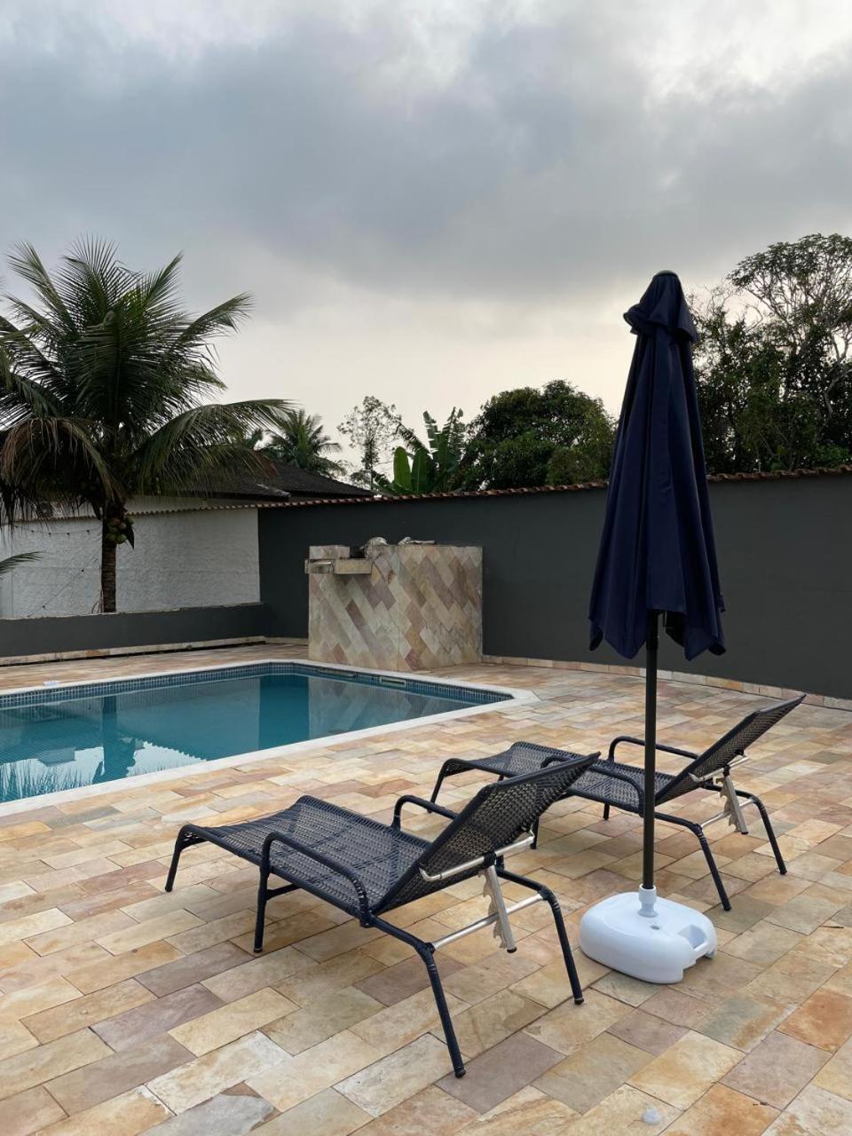 Villa Casa Com Quadra De Areia Boraceia Sao Sebastiao Exterior foto