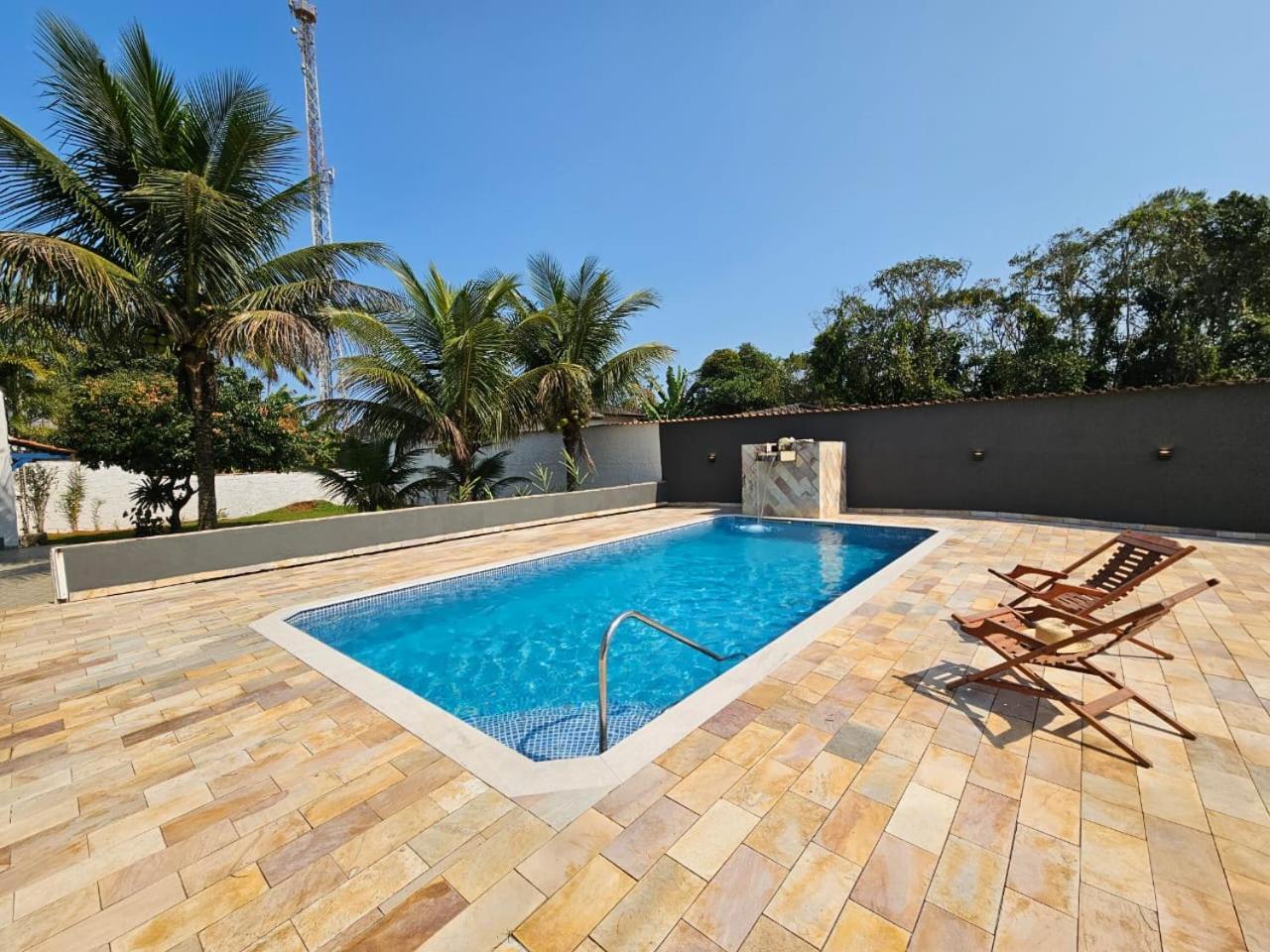 Villa Casa Com Quadra De Areia Boraceia Sao Sebastiao Exterior foto